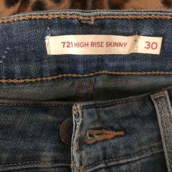 Levi’s 721 high rise jeans - Picture 3 of 3